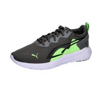 Puma Kinder Sneaker All-Day Active Jr. 387386-12 37.5 Shadow Gray-Fizzy Lime-Puma Black