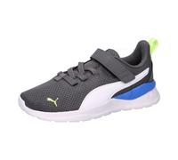 PUMA Anzarun Lite AC PS Kinder Sneaker mit Klettverschluss 46 - dusky gray/puma white/fizzy light 28