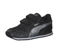 Puma Kinder Sneaker Cabana Racer Glitz V 370986-10 21 Puma Silv.-Puma Blk.-Puma Silv.