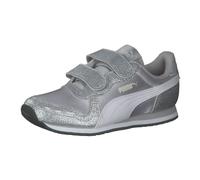 Puma Kinder Sneaker Cabana Racer Glitz V PS 370985-01 34 Puma Silver-Puma White