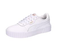 PUMA Carina 3.0 JR Sneaker, Weißgold, 5.5 UK