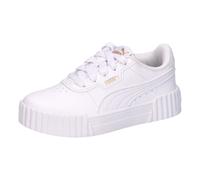 PUMA Mädchen Carina 3.0 Ps Sneaker, Puma White Puma Gold, 30 EU