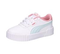 Puma Sneaker Carina 3.0 PS Mädchen Weiß (Sea Glass Blau) Gr. 32 Textil/Synthetik