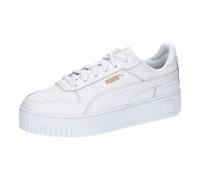 PUMA Carina Street Sneakers Teenager, Schuhe, Weiß/Gold, 35.5 White