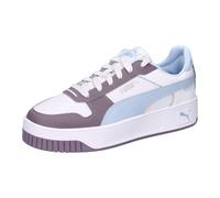 Puma Kinder Sneaker Carina Street Jr 393846-22 37.5 Puma White-Haute Tropic-Plum