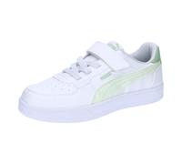 Puma Kinder Sneaker Caven 2.0 AC+PS 393839-21 28 Puma Wht-Green Illusion-Pure