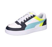 Puma Kinder Sneaker Caven 2.0 Block Jr 394461-12 38.5 PUMA White-Safe Lake-New Navy
