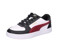 Puma Unisex-Kinder-Sneaker Caven 2.0 Jr Schwarz/Team Regal Red/Weiß UK 5