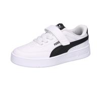PUMA Court Classic Clean Sneakers Kinder, Schuhe, Weiß, 34 White