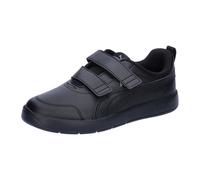 PUMA Courtflex V3 Sneaker mit Klettverschluss Kinder 01 - PUMA black/PUMA black/cast iron 28
