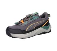 Puma Kinder Sneaker Evolve 2.0 Trail Lo PS 313805-01 31 Moody Gray-Bright Papaya-PUMA Black