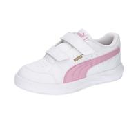 Puma Kinder Sneaker Evolve Court V PS 389145-05 35 Puma White-Lilac Chiffon-Gold