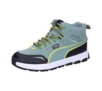 PUMA Evolve Trail JR Sneaker, Green Moon-Lemon Sherbert Black, 39 EU
