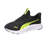 Slip-On Sneaker PUMA "FLEXFOCUS LITE SLIPTECH JR", Mädchen, Gr. 39, lime squeeze, puma schwarz, puma weiß, Textil, Schuhe, SLIPTECH™ Technologie: praktisches Anziehen ohne Hände (42711047-39) lime squ