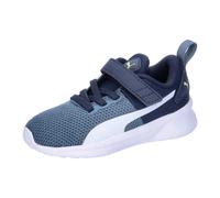 PUMA Unisex Baby Flyer Runner V Inf Sneaker, Club Navy-Gray Skies White, 23 EU