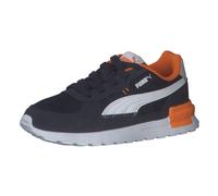 Puma Kinder Sneaker Graviton AC PS 381988-06 28 Peacoat-White-Vibrant Orange
