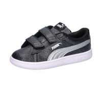 Puma Kinder Sneaker Puma Smash 3.0 Glitz Glam V Inf 394688-03 26 Puma Black-Puma Silver-Puma White