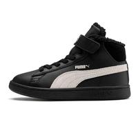 PUMA Kinder Sneaker Puma Smash v2 Mid L Fur V PS (366896) 30 PUMA BLACK-WHISPER WHITE