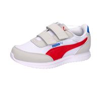 Puma Kinder Sneaker R78 Lightwind V PS 403707-03 32 Cool Light Gray-Dark Crimson-White