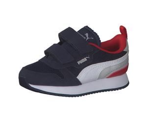 Puma Kinder Sneaker R78 V Inf 373618-10 21 Peacoat-Puma White-Gray Violet