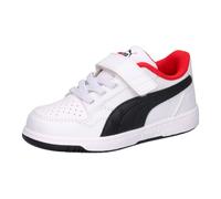 PUMA Unisex Baby REB-L AC+ INF Sneaker, White Black-for All TIME RED, 24 EU