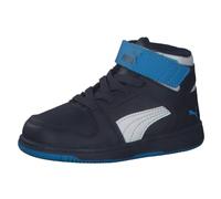 Puma Kinder Sneaker Rebound Layup SL V Inf 370489-09 23 Peacoat-Puma White-Dresden Blue