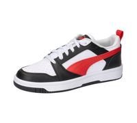 Puma Kinder Sneaker Rebound V6 Lo Jr 393833-04 37.5 PUMA White-For All Time Red-PUMA Black
