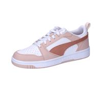 Puma Kinder Sneaker Rebound V6 Lo Jr 393833-17 37.5 PUMA White-Island Pink-Deeva Peach