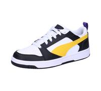 Puma Kinder Sneaker Rebound V6 Lo Jr 393833-23 37.5 PUMA Black-Yellow Sizzle-PUMA White