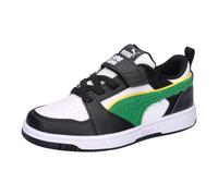 Puma Kinder Sneaker Rebound V6 Lo Super Puma AC+ PS 404394-01 35 Puma White-Archive Green-Black