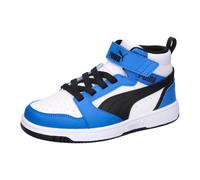 PUMA Rebound V6 Mid AC+ Sneaker Kinder 06 - PUMA white/PUMA black/racing blue 31