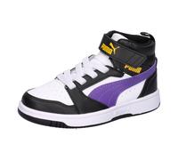 Puma Kinder Sneaker Rebound V6 Mid AC+ PS 393832-23 30 Puma White-Team Violet-Puma Bl