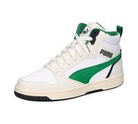 Puma Kinder Sneaker Rebound V6 Mid Jr 393831-41 38 Gray-Archive Green-PUMA White
