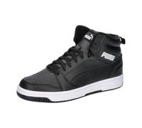 PUMA Unisex Kinder Rebound V6 Mid Wtr Jr Sneaker, Shadow Gray Puma Black Puma White, 38.5 EU