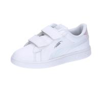 Puma Sneaker SMASH 3.0 HOLO 2.0 V PS Gr. 31 Weiß – Puma White / Mauve Mist / Puma Silver