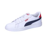 Puma Kinder Sneaker Smash 3.0 L Jr 392031-11 37 White Navy-For All Time Red