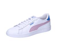 Puma Kinder Sneaker Smash 3.0 L Jr 392031-13 35.5 White-Grape Mist-Blue Skies
