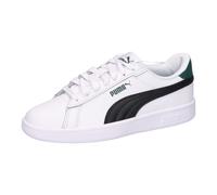Puma Kinder Sneaker Smash 3.0 L Jr 392031-22 38.5 Puma White-PUMA Black-Green Terrain
