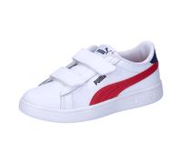 Puma Kinder Sneaker Smash 3.0 L V PS 392033-12 32 White-Club Red-Club Navy