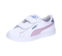 Sneaker PUMA "SMASH 3.0 L V PS" Gr. 29, puma white, grape mist, blue skies Schuhe Sneaker mit Klettverschluss (45664753-29)