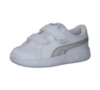 Puma Kinder Sneaker Smash v2 Metallics V Inf 389684-01 21 PUMA White-Glacial Gray-PUMA Silver