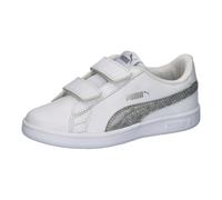 Puma Kinder Sneaker Smash v2 Metallics V PS 389683-01 30 PUMA White-Glacial Gray-PUMA Silver
