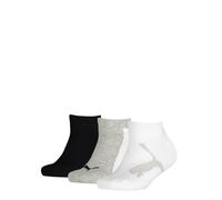 PUMA Kinder Sneaker Socken im Vorteilspack - Kid's BTW Sneaker Schwarz/Grau/Weiß 27-30 6er Pack (2x3P)