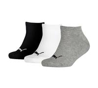 Puma PUMA Kids Invisible 3er Pack 23-26 Grey/White/Black (803) (554191) verschiedene 23-26