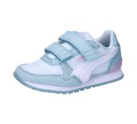 Puma Kinder Sneaker ST Runner v3 NL V PS 384902-15 32.5 Dewdrop White-Turquoise Surf-Grape