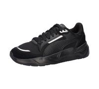 PUMA Unisex Kinder Trinity 2 Jr Sneaker, Puma Schwarz Puma Silber, 5 UK