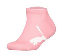 PUMA Kinder Sneakersocken, 12er Pack - BWT Sneaker 12P, Logos, einfarbig Grau/Weiß/Rosa 39-42