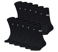 Kurzsocken PUMA "Socken Easy Rider 12P 12er Pack", Mädchen, Gr. 31-34, schwarz, Obermaterial: 70% Baumwolle CO. 15% Polyester PES. 13% Polyamid PA. 2% Elasthan EL., Socken (27693002-31) schwarz