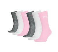 Socken PUMA "JUNIOR CREW SOCK 6P ECOM" Gr. 31-34, rosa (rose water) Damen Socken (84606355-31) rose water