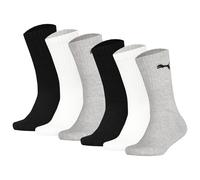 Kurzsocken PUMA "Socken 6er Pack", Mädchen, Gr. 31-34, bunt (mehrfarbig), Obermaterial: 73% Baumwolle CO. 26% Polyamid PA. 1% Elasthan EL., Socken (13677658-31) mehrfarbig